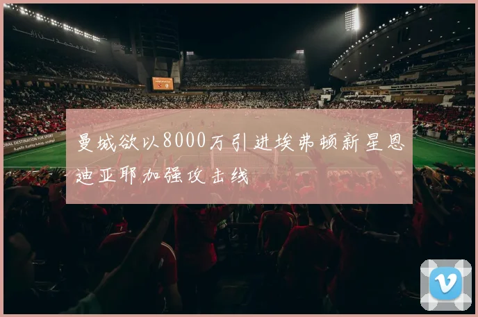 曼城欲以8000万引进埃弗顿新星恩迪亚耶加强攻击线